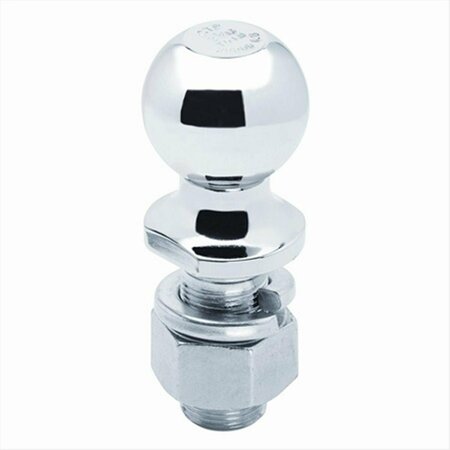 HANDS ON Hitch Ball, 2.31 x 1.25 x 2.75 In. 20, 000 Lbs. GTW Chrome, 2.31 x 2.31 x 6 in. HA2215188